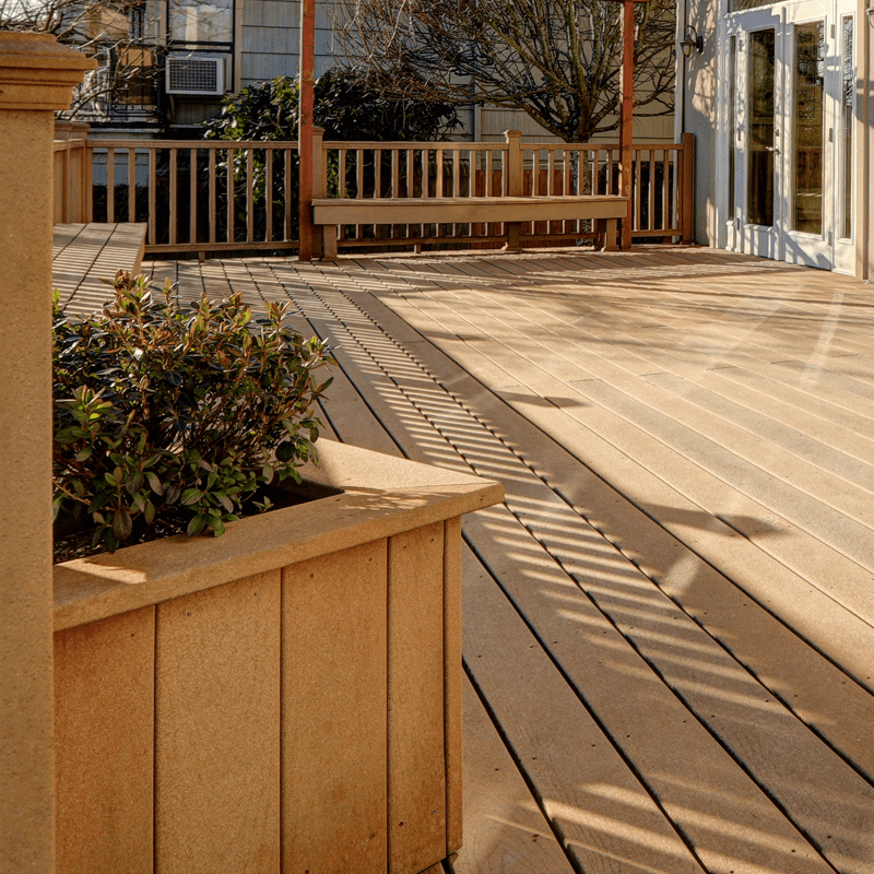 Wood Deck Installation with Homelife Roofing & Remodeling